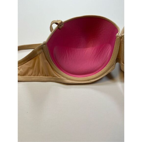 Victoria's Secret PINK Womens Where Everywhere Padded Push-Up Bra Beige Size 38C - Picture 5 of 9